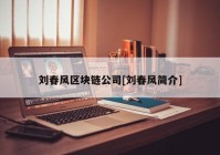 刘春风区块链公司[刘春风简介]